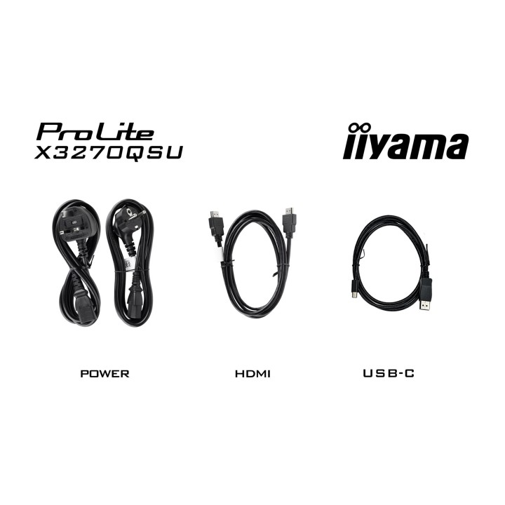 MONITOR IIYAMA LED 31,5" X3270QSU-B1 100Hz