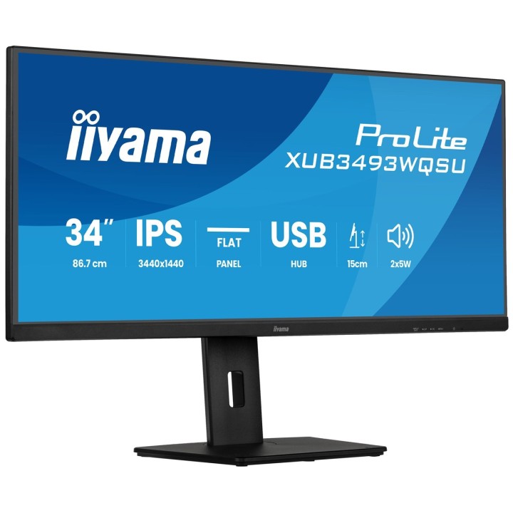 MONITOR IIYAMA LED 34" XUB3493WQSU-B6 120Hz