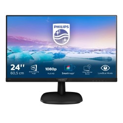 Monitor Philips 243V7QDSB/00 (23,6" IPS/PLS FullHD 1920x1080 HDMI, VGA kolor czarny)