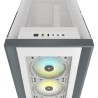 Obudowa Corsair iCUE 5000X RGB Mid-Tower ATX Tempered Glass White (CC-9011213-WW)