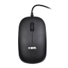 Zestaw klawiatura + mysz IBOX IKMS606 (USB 2.0 (US) kolor czarny optyczna 800 DPI)