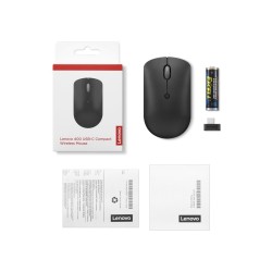 Mysz Lenovo 400 USB-C Wireless Compact Mouse Black