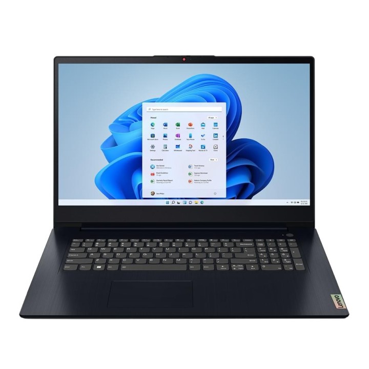 Lenovo IdeaPad 3 17IAU7 i5-1235U 17.3"FHD IPS 300nits AG 8GB DDR4 3200 SSD512 Intel Iris Xe Graphics Cam720p 38Wh NoOS Abyss