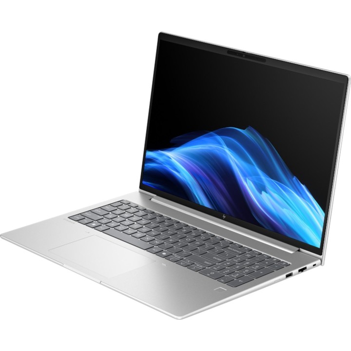 HP EliteBook 6 G1i Ultra 7 265U 16.0"WUXGA IPS 300nits AG 24GB DDR5 5600 SSD512 Arc Cam 5Mpx 56Wh W11Pro Pike silver aluminium