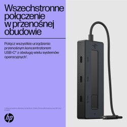 Stacja dokująca HP 4K USB-C Multiport Hub czarna 6G842AA