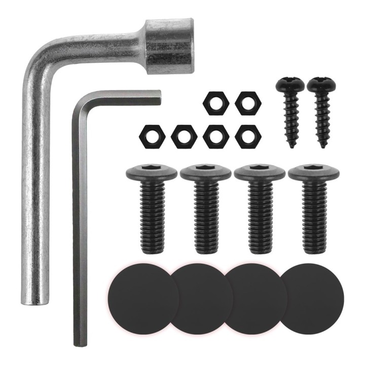 MACLEAN PODSTAWKA BIURKOWA NA MONITOR LUB LAPTOP, SPRĘŻYNA GAZOWA, DO PRACY STOJĄCO SIEDZĄCEJ, CZARNA MC-493