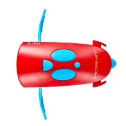 Lampka rowerowa z klaksonem HORNIT Mini BLUE - RED 5353BURE