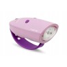 Lampka rowerowa z klaksonem HORNIT Nano Pink /Purple 6266PIP