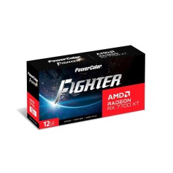 Karta graficzna PowerColor Radeon RX 7700 XT Fighter 12GB OC GDDR6