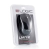 Mysz MODECOM LM12 M-LC-LM12 (optyczna 1000 DPI kolor czarny)