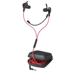 Słuchawki z mikrofonem Trust GXT 408 Cobra 23029 (kolor czarno-czerwony)