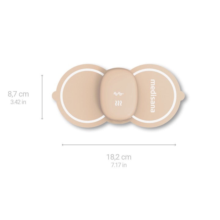 Pady/elektrody do Medisana TT 250 (2 szt., duże)