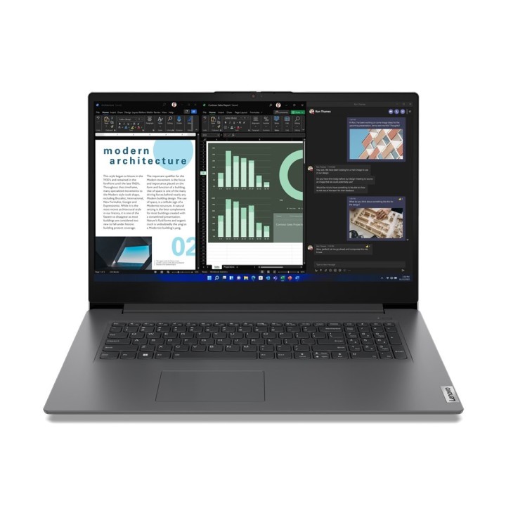 Lenovo V17 G4 IRU i7-13620H 17.3" FHD IPS 300nits AG 16GB DDR4 3200 SSD512 Intel UHD Graphics 45Wh Cam720p W11Pro Iron Grey 3Y