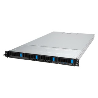 Platforma Asus Rack (1U) RS501A-E12-RS4 AMD Epyc 9005/9004 (4x NVMe/SATA HS, 2xM.2, 2x1Gbe, IPMI, 1+1 1600W )