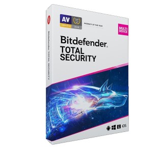 BITDEFENDER Total Security (10 stan. 24 miesiące Wersja cyfrowa Domowa, Komercyjna)