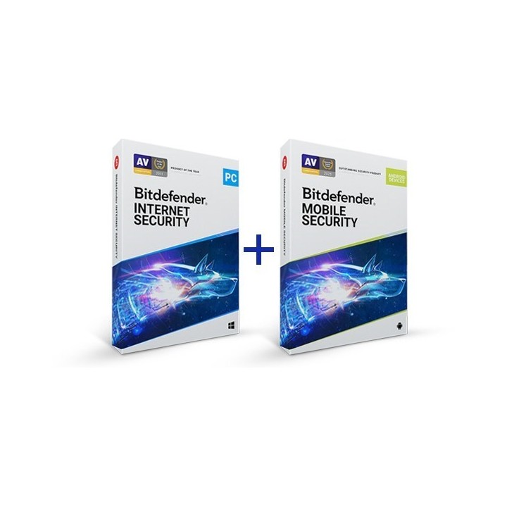 Bitdefender Internet Security + Mobile Security 1U/1Y