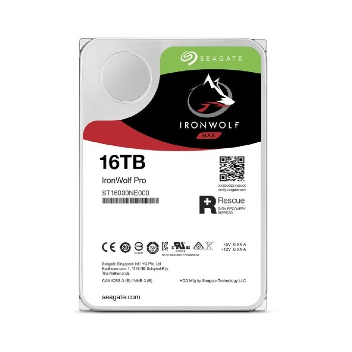 Dysk HDD Seagate IronWolf Pro (16 TB 256MB 3.5" SATA)
