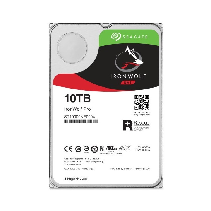 Dysk HDD Seagate IronWolf Pro (10 TB 256MB 3.5" SATA)