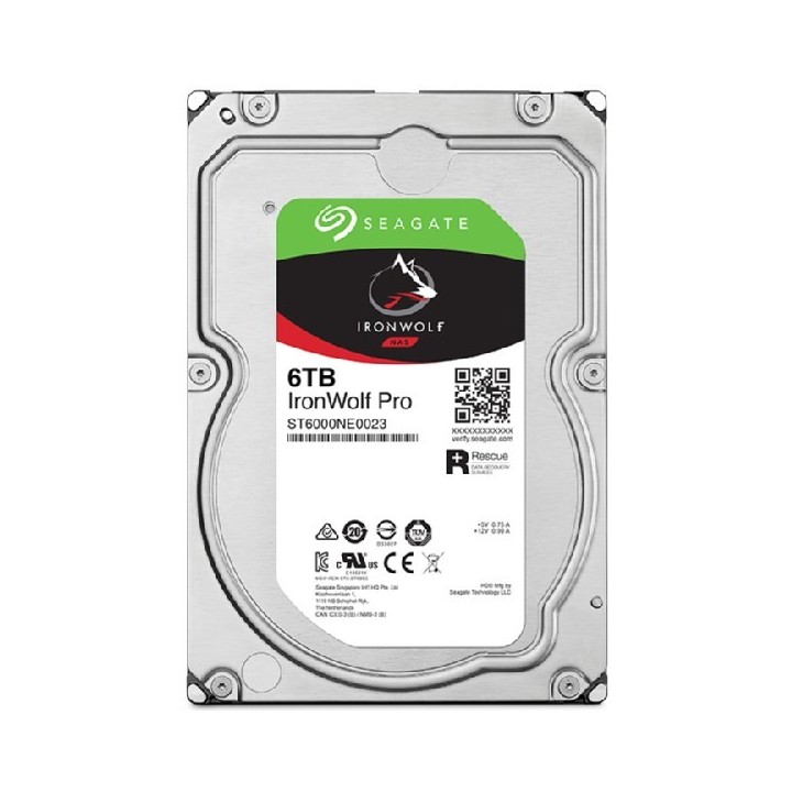 Dysk HDD Seagate IronWolf Pro (6 TB 256MB 3.5" SATA)