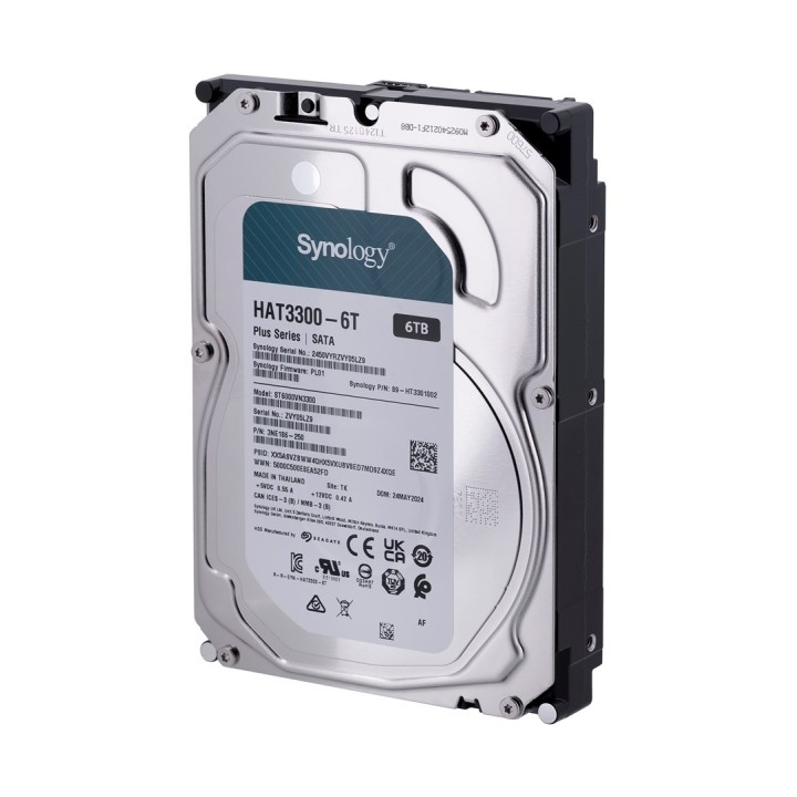 Synology HDD Plus Series (6TB 3.5" SATA) HAT3300-6T