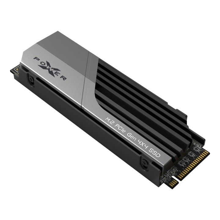SSD Silicon Power XS75 1TB M.2 Gen4 NVMe 7000/6000 MB/s with Heatsink (SP01KGBP44XS75S5)
