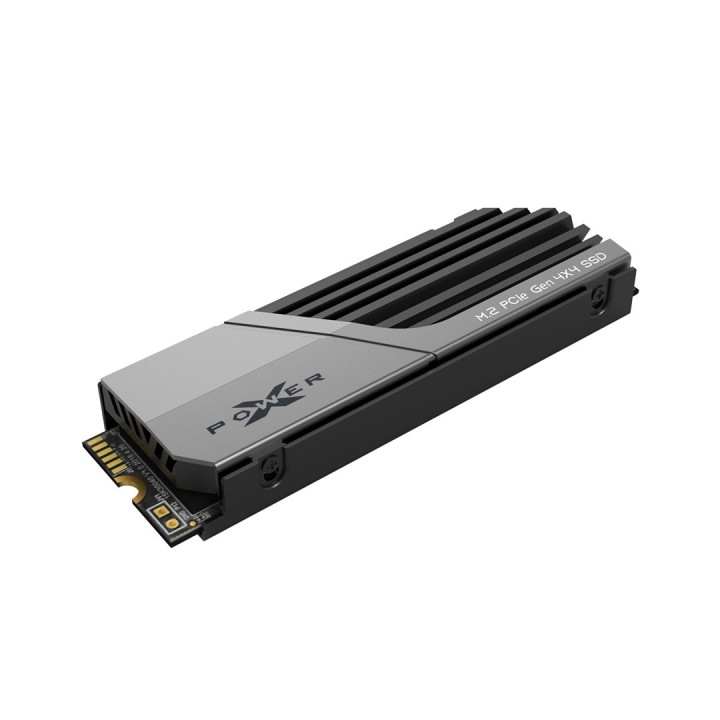 SSD Silicon Power XS75 4TB M.2 Gen4 NVMe 7000/6500 MB/s with Heatsink (SP04KGBP44XS75S5)