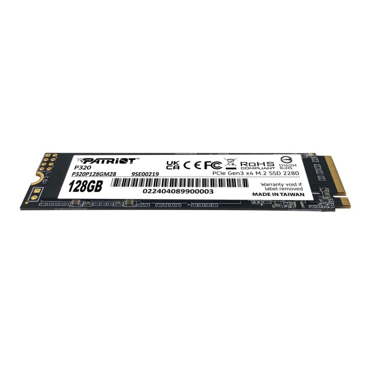 Patriot Viper P320 M.2 PCI-Ex4 NVMe 128GB 1.6GB/s