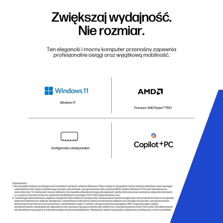 HP ZBook 8 G1ak 14 Ryzen AI 7 PRO 350 14.0"WUXGA IPS 400nits AG 16GB DDR5 5600 SSD1TB Radeon 860M Cam IR 5 MPx 62Wh W11Pro 3Y