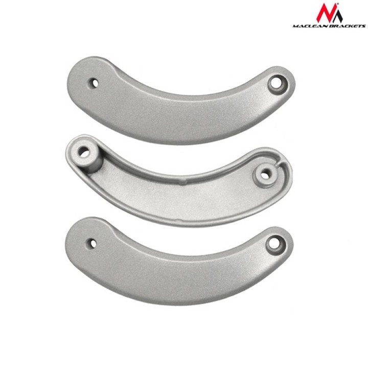 Uchwyt sufitowy do projektora Maclean MC-517 (80 mm - 980 mm 10 kg kolor srebrny)