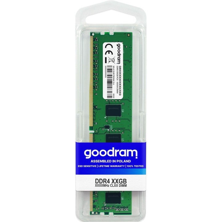 Pamięć GoodRam GR2666D464L19/16G (DDR4 DIMM 1 x 16 GB 2666 MHz CL19)