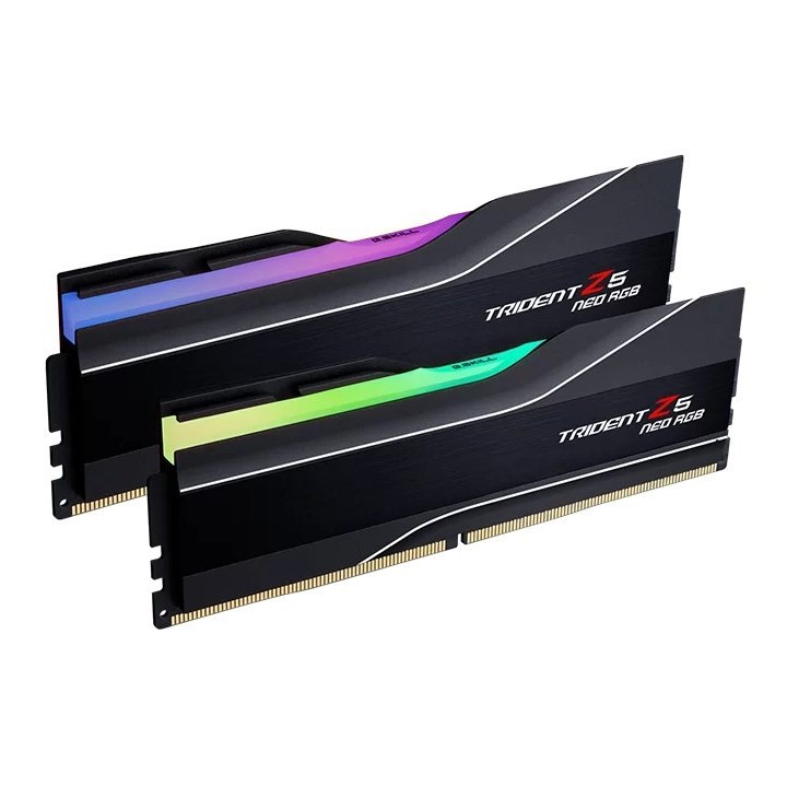 G.SKILL TRIDENT NEO AMD RGB DDR5 2X64GB 6000MHZ CL34 BLACK F5-6000J3444F64GX2-TZ5NR