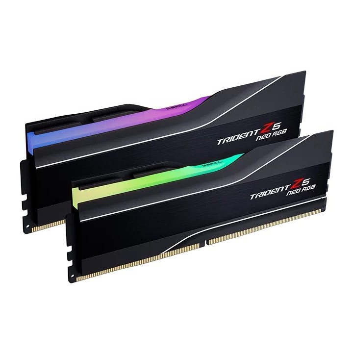 G.SKILL TRIDENT NEO AMD RGB DDR5 4X64GB 6000MHZ CL32 BLACK F5-6000J3244G64GX4-TZ5NR