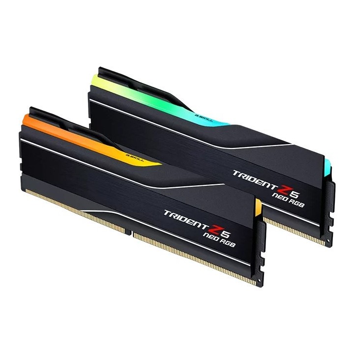 G.SKILL TRIDENT NEO AMD RGB DDR5 4X64GB 6000MHZ CL32 BLACK F5-6000J3244G64GX4-TZ5NR