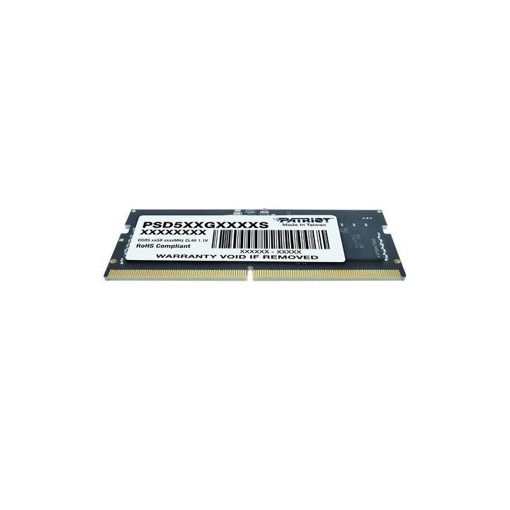 PATRIOT SIGNATURE SO-DIMM DDR5 16GB 5600MHz 1 Rank