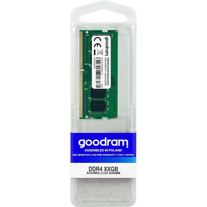 Pamięć GoodRam GR2400S464L17S/8G GR2400S464L17S/8G (DDR4 SO-DIMM 1 x 8 GB 2400 MHz CL17)
