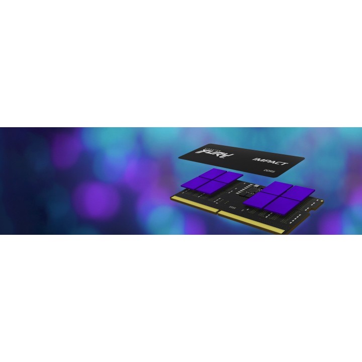 KINGSTON DDR5 SODIMM 32GB 5600Hz CL40 KITx2 FURY Impact PnP