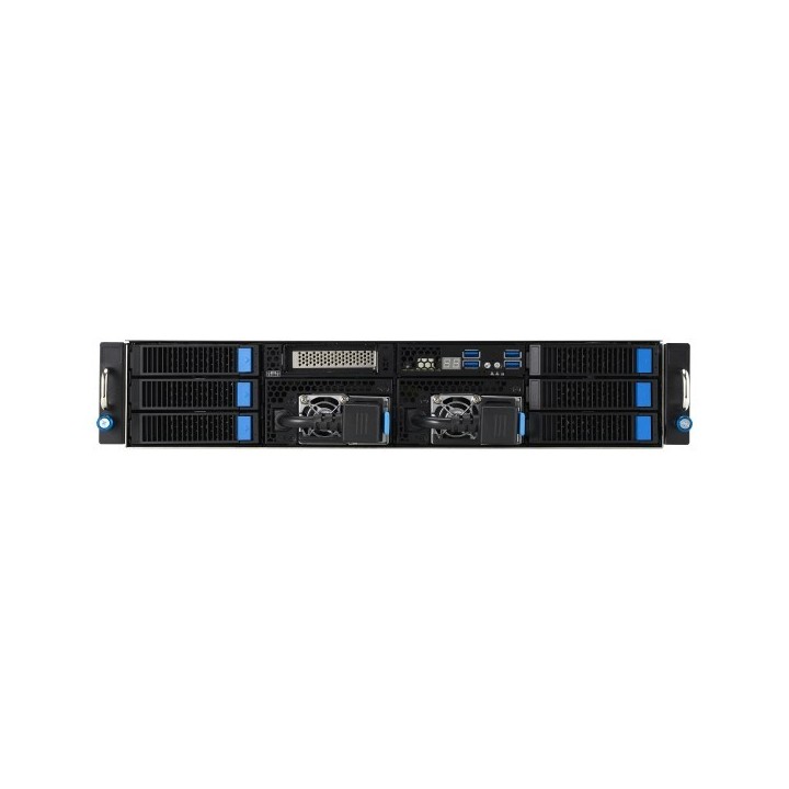 ASUS Rack 2U ESC4000A-E11-SKU1/2200W(1+1) AMD EPYC 1x LGA 4094 (SP3) 280W 8xDDR4 3200 8x3.5"/2.5" SATA/SAS*+2NVME 2 Intel i350