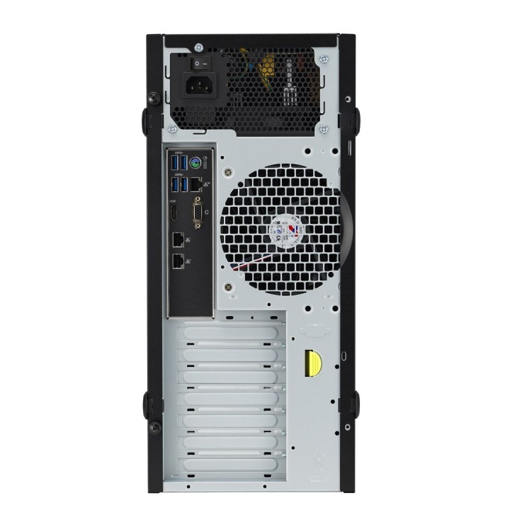 ASUS Tower TS100-E11-PI4/300WIntel C256 1x LGA 1200 95W 4xDDR4 3200/2933/2666 ECC UDIMM 3x3.5" SATA 2 x Intel® I210-AT PSUx1