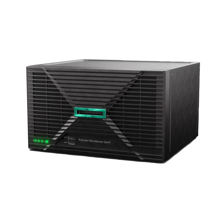 HPE ProLiant MicroServer Gen11 E-2434 4c 32GB-U 4LFF-NHP 2x4TB HDD 180W External PS EMEA Cmp Mod Svr P75207-425