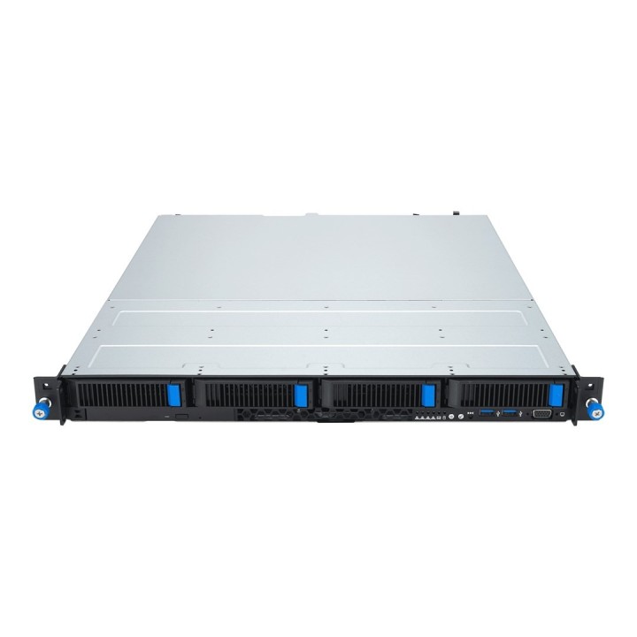 ASUS Rack 1U RS300-E12-RS4/350W Intel C262 LGA1700 95W 4xDDR5 4400/4000/3600 4x3,5"/2,5" 4*SATA/SAS/NVMe 2x Intel I210AT 1x