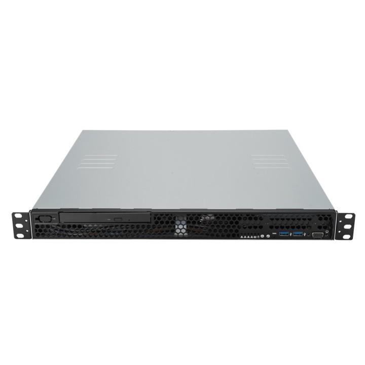 ASUS Rack 1U RS100-E11-PI2/250W Intel C2521x LGA1200 95W 4xDDR4 3200/2933/2666 2x3.5" SATA Intel® I210AT x2 PSUx1 250W 80 PLUS