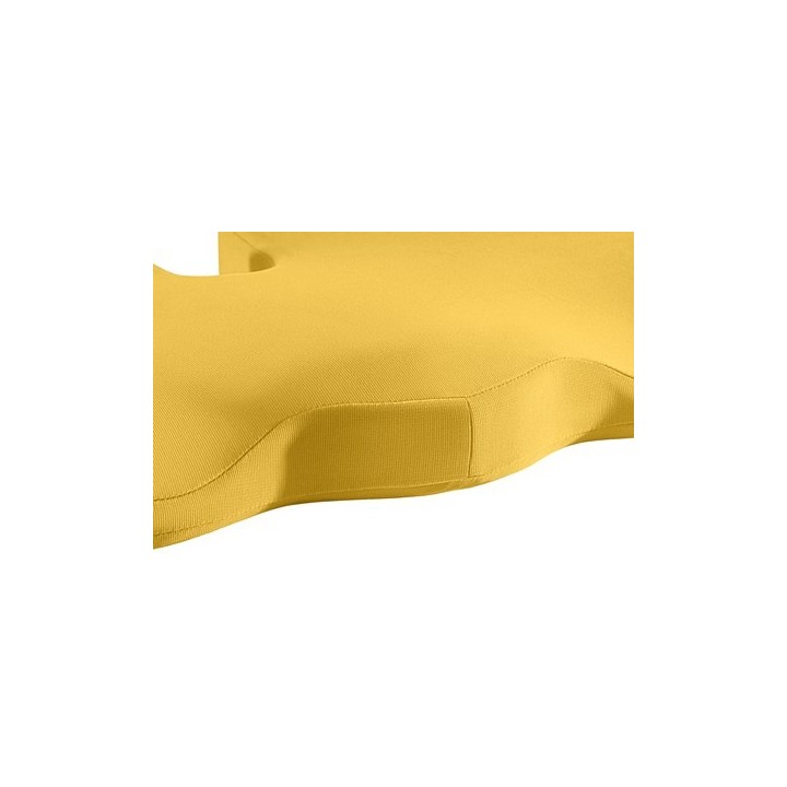 LEITZ Ergo Cosy Ortopedyczna poduszka na krzesło, żółta