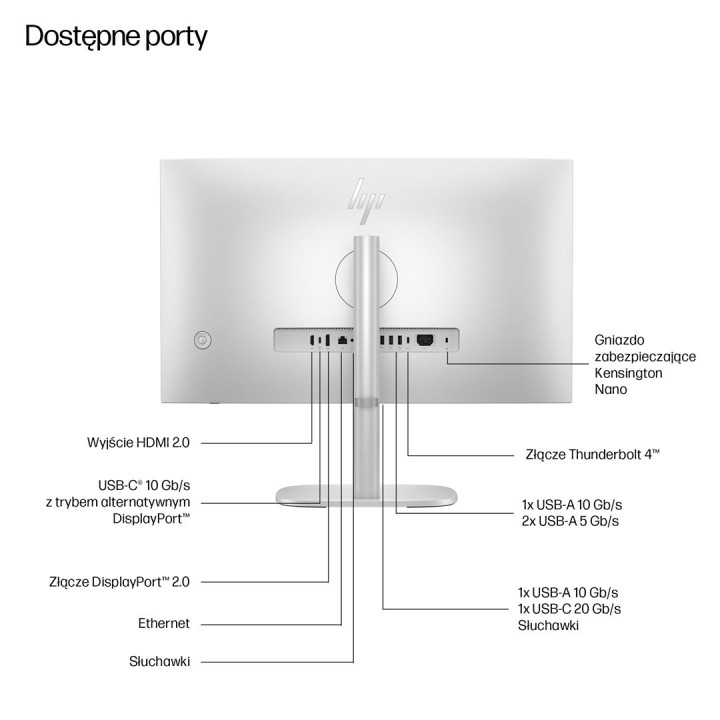 HP EliteStudio 8 AiO G1i Ultra 5 235 23.8"FHD Touch IPS 300nits LBL AG 16GB DDR5 5600 SSD512 Intel Graphics Cam 5MP W11Pro 3Y