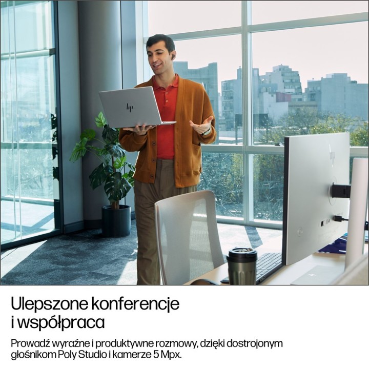 HP EliteBook 6 G1i Ultra 5 225U 14.0"WUXGA IPS 400nits Eye Ease AG 24GB DDR5 5600 SSD512 Arc Cam 5Mpx 56Wh W11Pro Pike silver