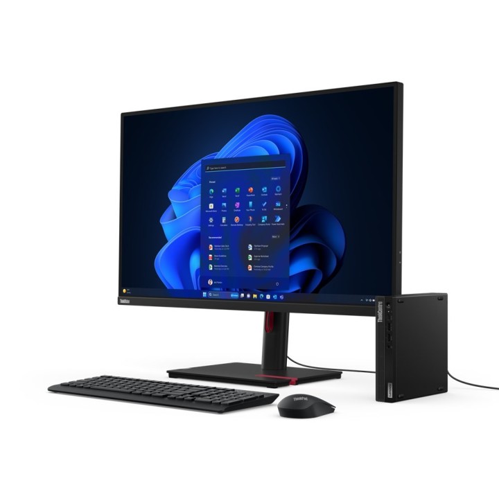 Lenovo ThinkCentre M70q Gen 5 i7-14700T 16GB DDR5 5600 SSD1TB UHD Graphics 770 W11Pro Black 3Y OnSite