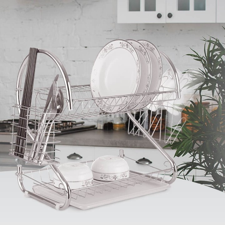 Suszarka do naczyń 53cm MR-1025-53 SILVER MAESTRO