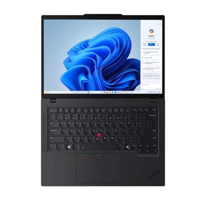 Lenovo ThinkPad T14 G5 Ultra7 155U 14.0"WUXGA Touch IPS 500nits AG 16GB DDR5 5600 SSD1TB Intel Graphics Cam 5.0MP 52.5Wh Black