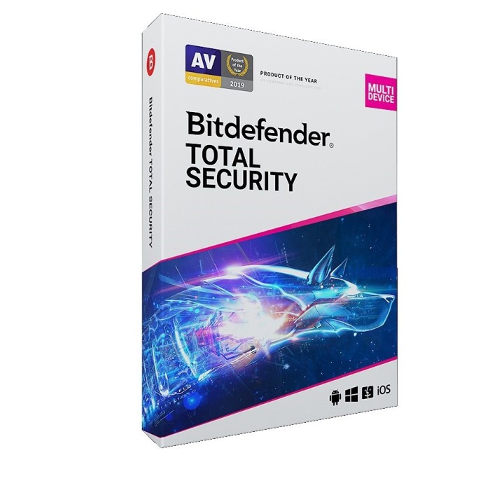 BITDEFENDER Total Security (5 stan. 36 miesięcy Wersja cyfrowa Domowa, Komercyjna)