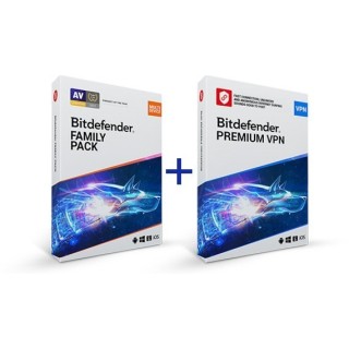 Bitdefender Family Pack + VPN 10U/1Y