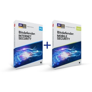 Bitdefender Internet Security + Mobile Security 1U/1Y